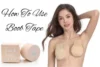 How To Use Boob Tape: Expert Guide To Taping Breasts - Post Thumbnail