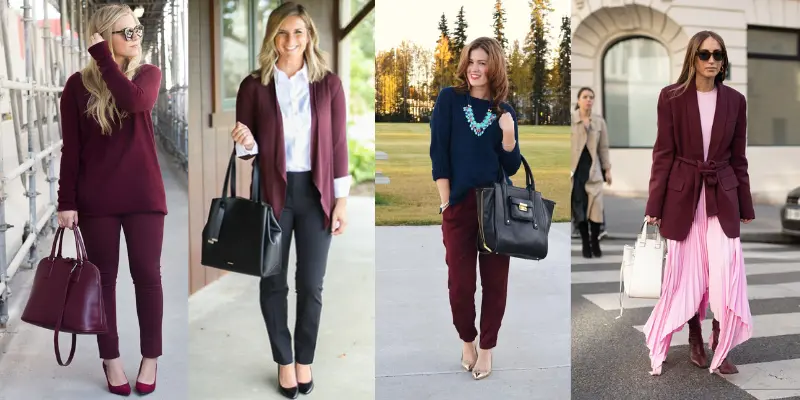 Matching Colors with Burgundy