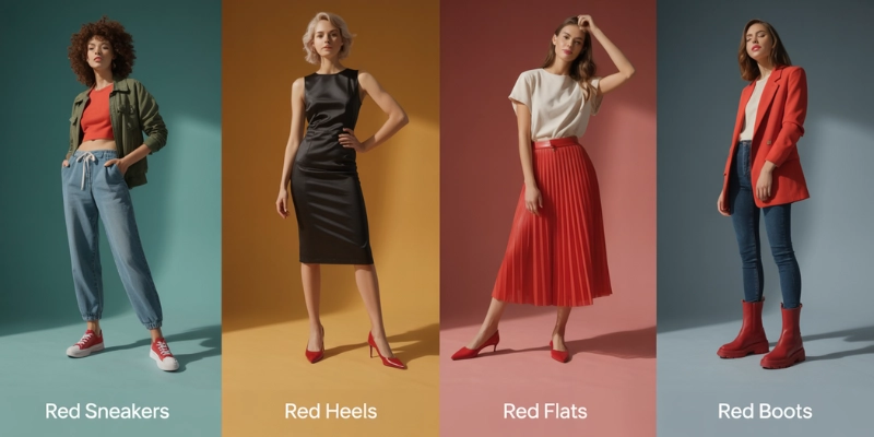 What to Wear with Red Shoes: Understand the Style of Red Shoes You Own