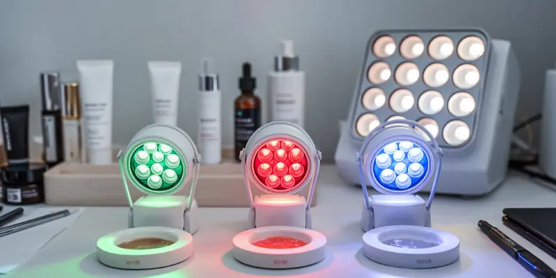 Types of LED Lights Used in Skincare