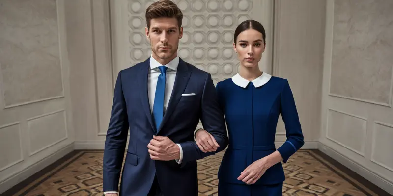 Smart & Formal Blue Outfits