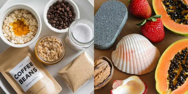 Different Natural Exfoliation Methods