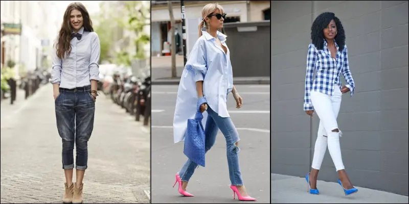 With Button-Down Shirts